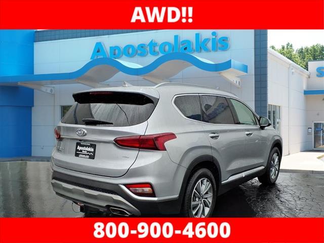 used 2020 Hyundai Santa Fe car, priced at $18,000