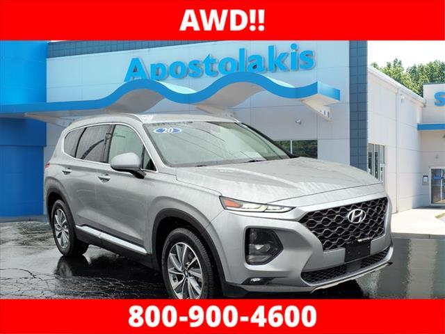 used 2020 Hyundai Santa Fe car, priced at $18,000