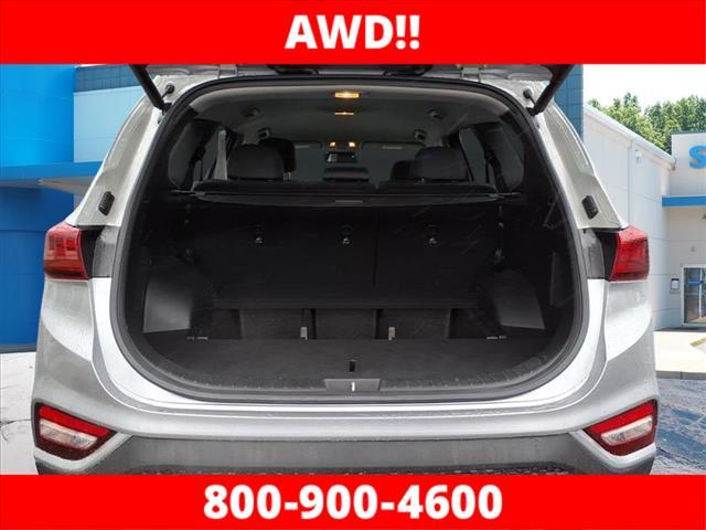 used 2020 Hyundai Santa Fe car, priced at $18,000