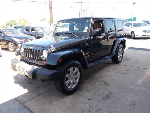 used 2013 Jeep Wrangler Unlimited car, priced at $12,995