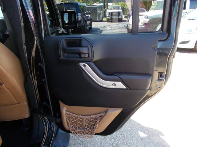 used 2013 Jeep Wrangler Unlimited car, priced at $12,995