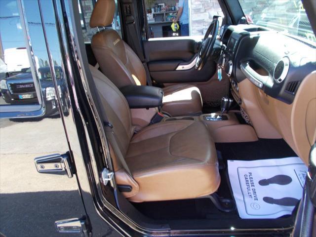 used 2013 Jeep Wrangler Unlimited car, priced at $12,995