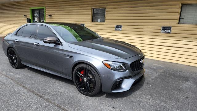 used 2019 Mercedes-Benz AMG E 63 car, priced at $75,500