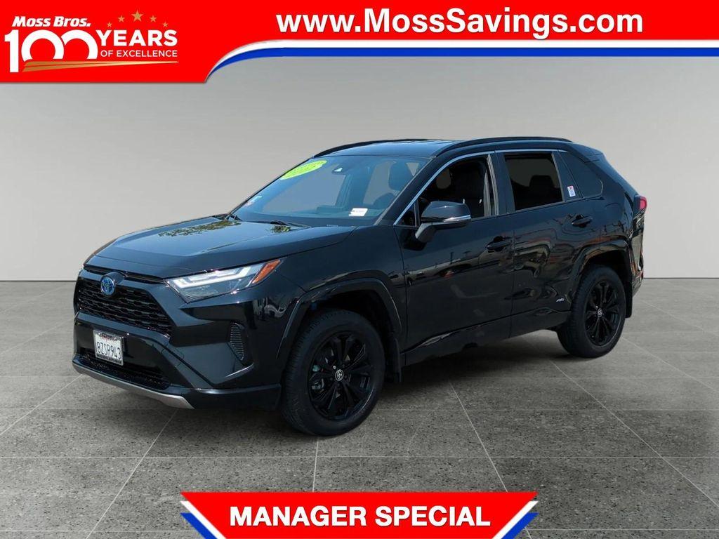 used 2022 Toyota RAV4 Hybrid car, priced at $33,200