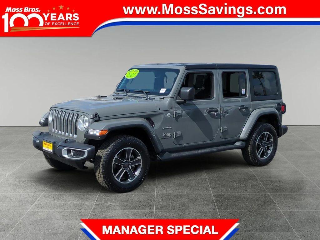 used 2023 Jeep Wrangler car, priced at $34,800
