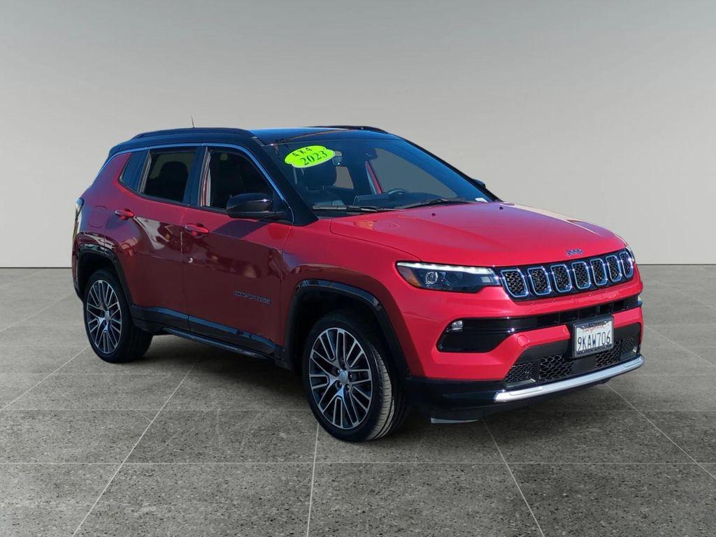 used 2023 Jeep Compass car, priced at $24,500