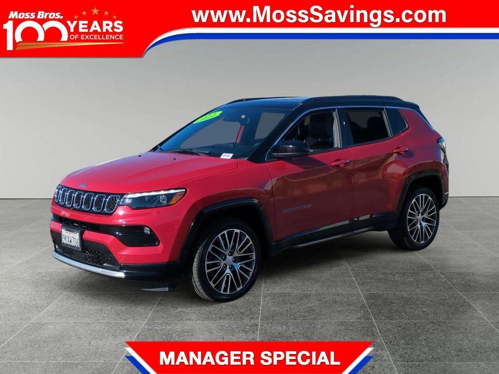 used 2023 Jeep Compass car, priced at $24,500