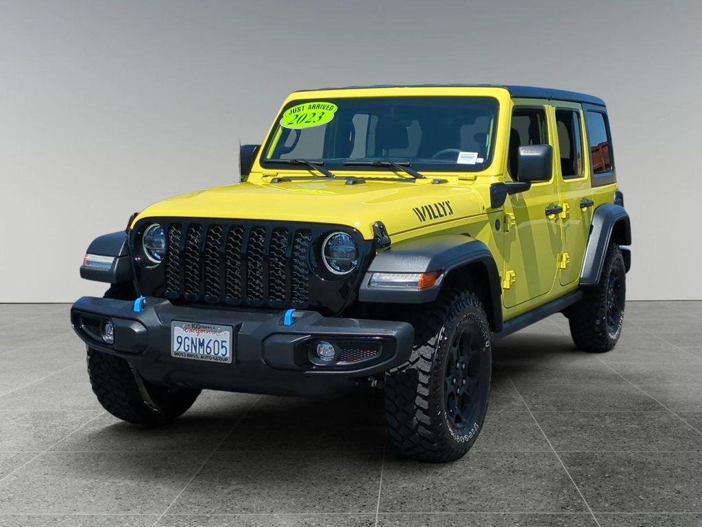 used 2023 Jeep Wrangler 4xe car, priced at $31,400