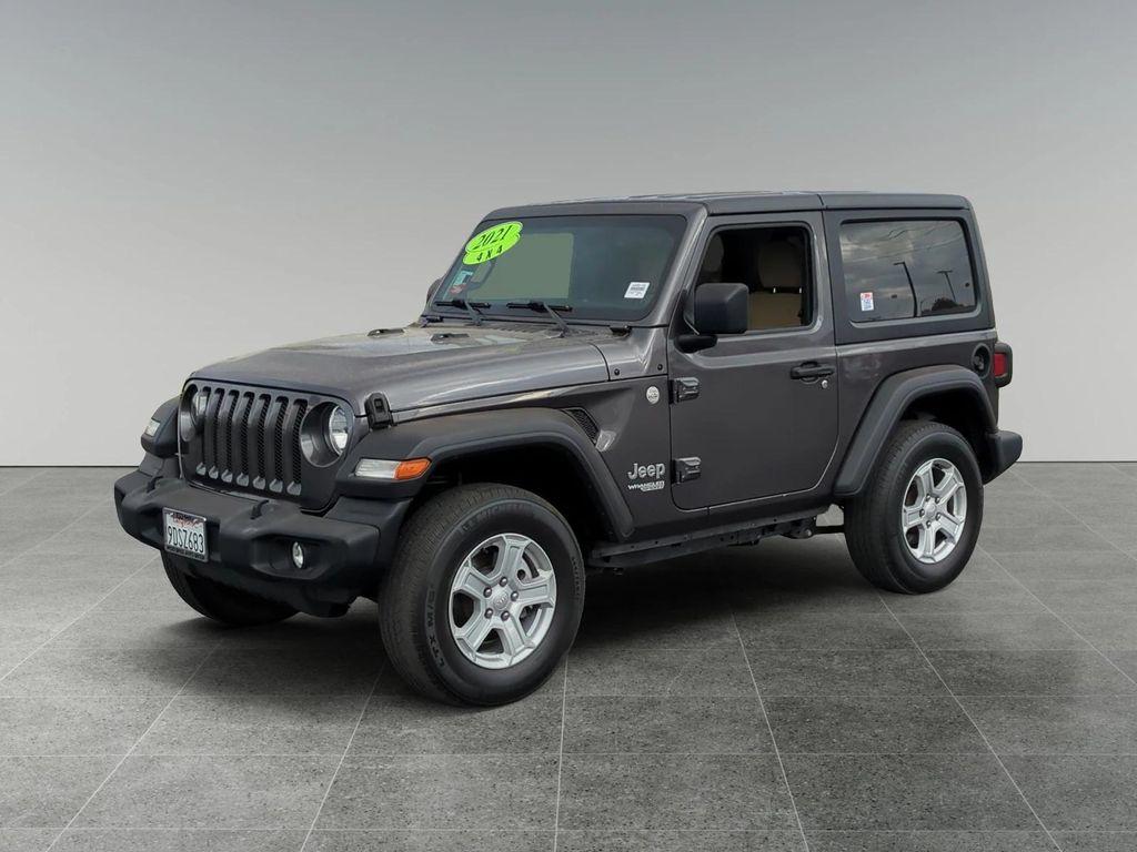 used 2021 Jeep Wrangler car, priced at $31,500