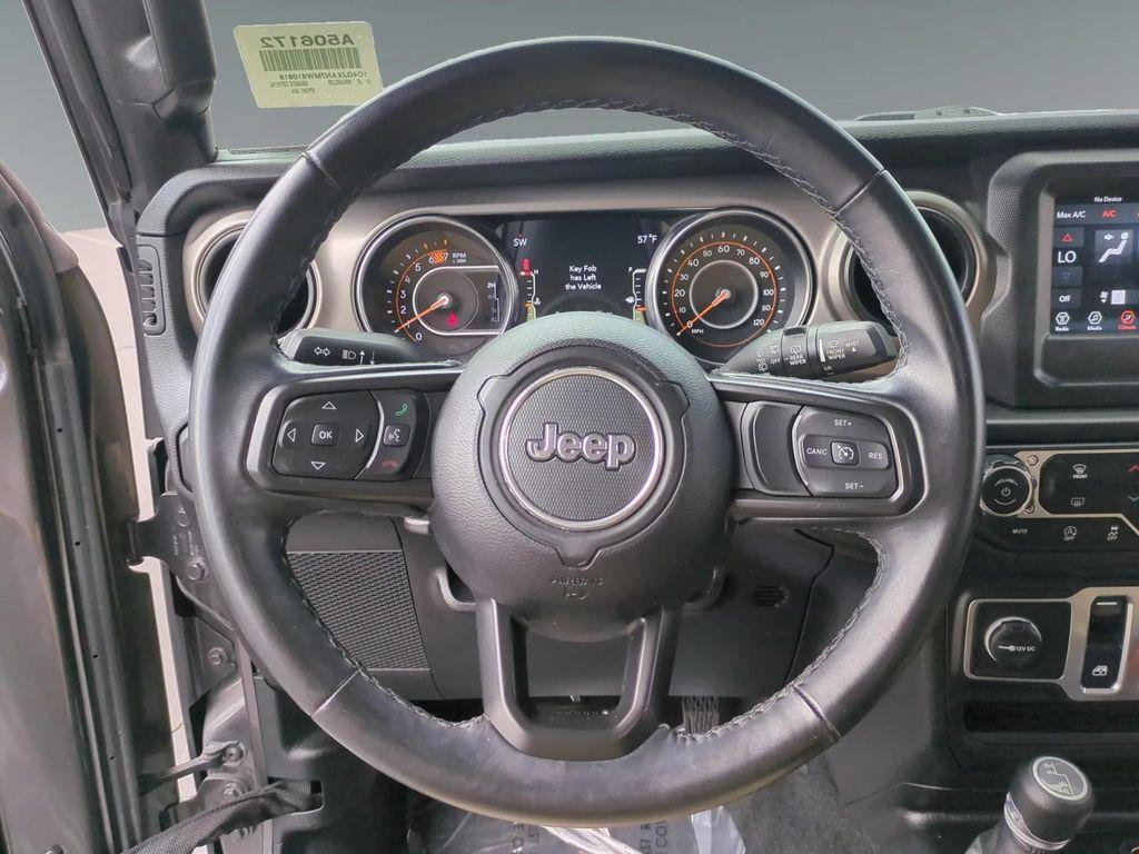 used 2021 Jeep Wrangler car, priced at $30,300