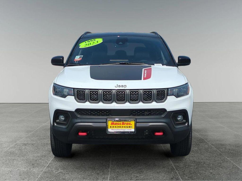 used 2023 Jeep Compass car, priced at $25,500
