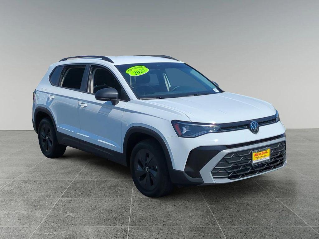 used 2025 Volkswagen Taos car, priced at $22,900