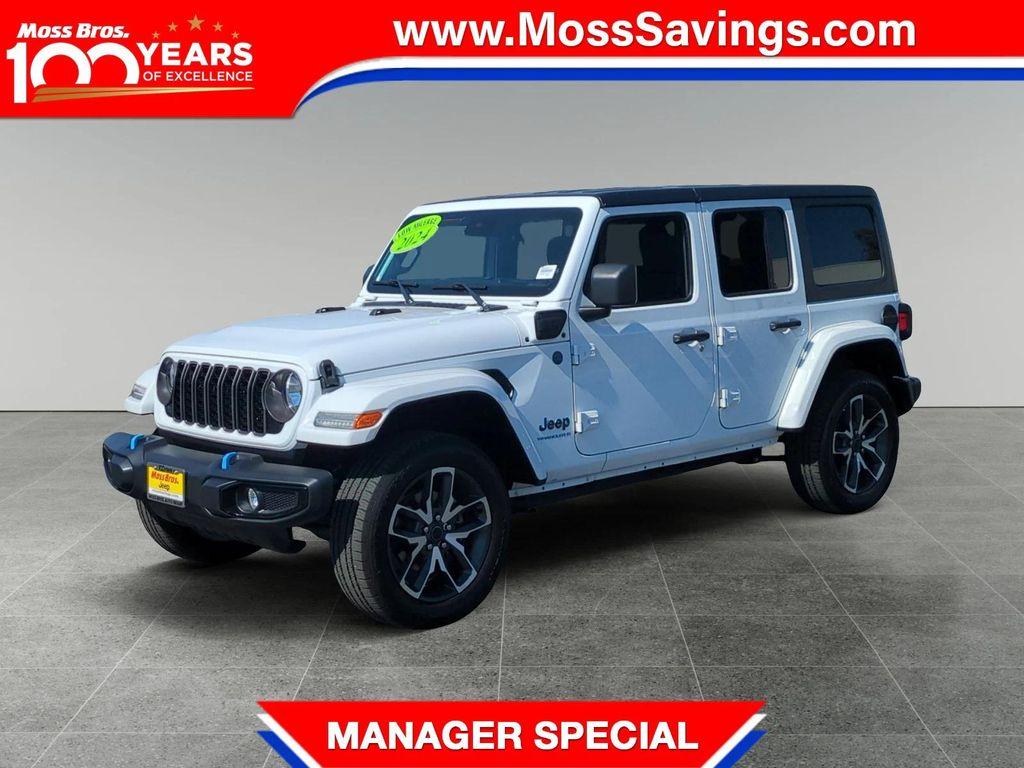 used 2024 Jeep Wrangler 4xe car, priced at $34,300