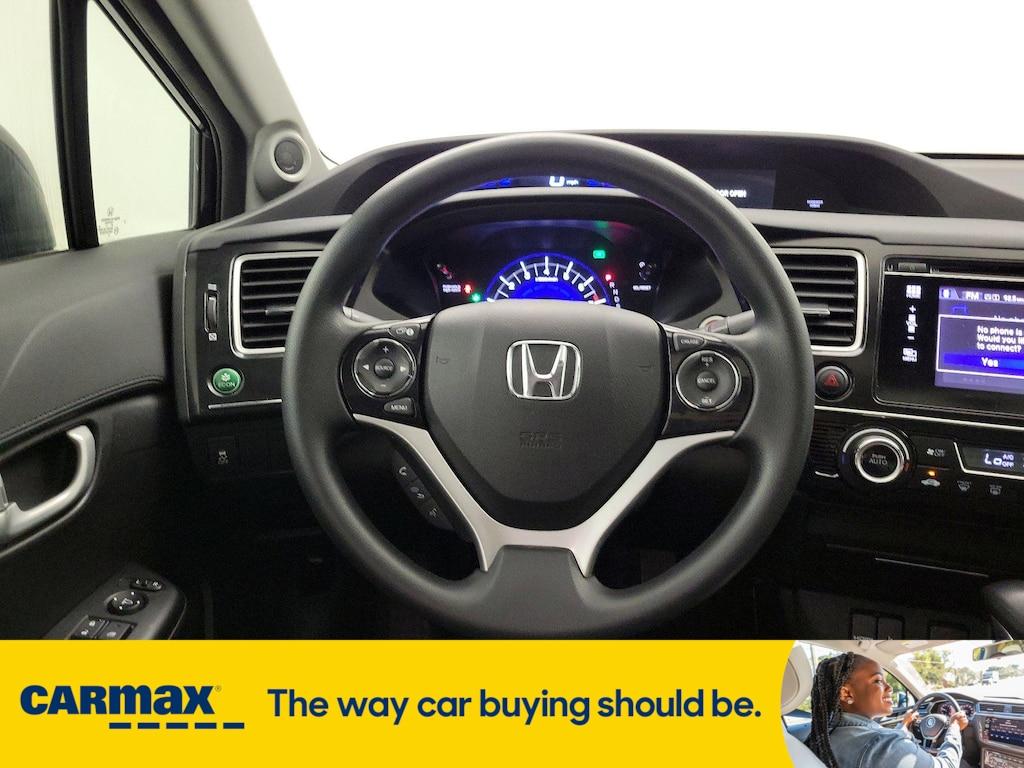 used 2015 Honda Civic car, priced at $13,998