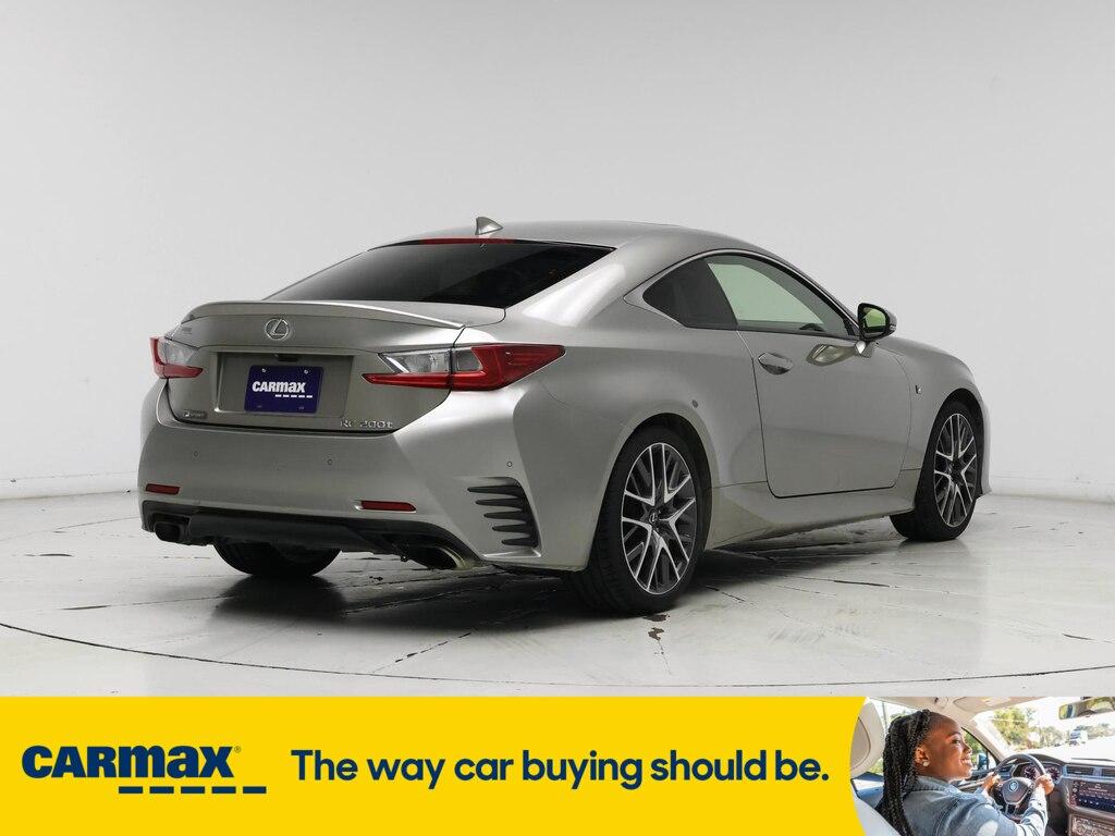 used 2016 Lexus RC 200t car, priced at $20,998