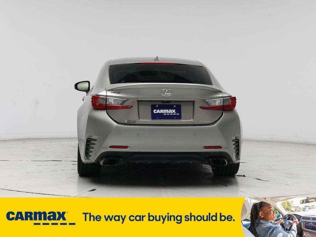 used 2016 Lexus RC 200t car, priced at $20,998