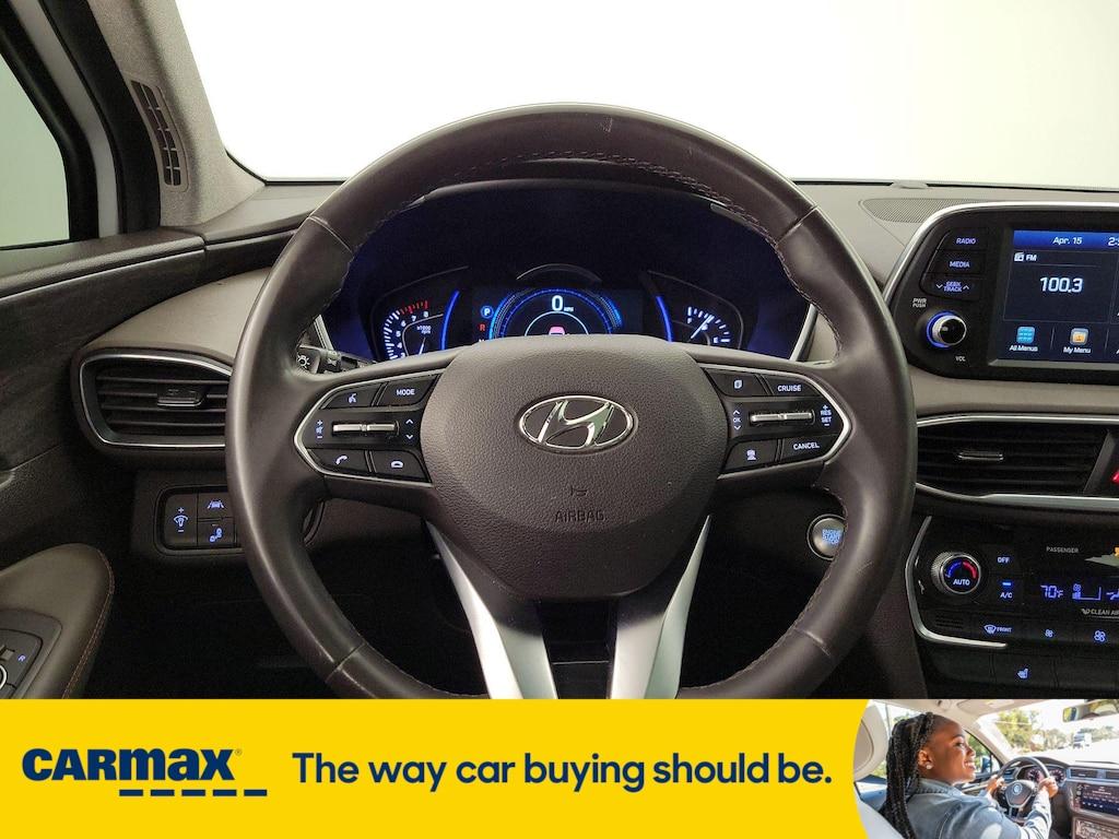 used 2019 Hyundai Santa Fe car, priced at $19,998