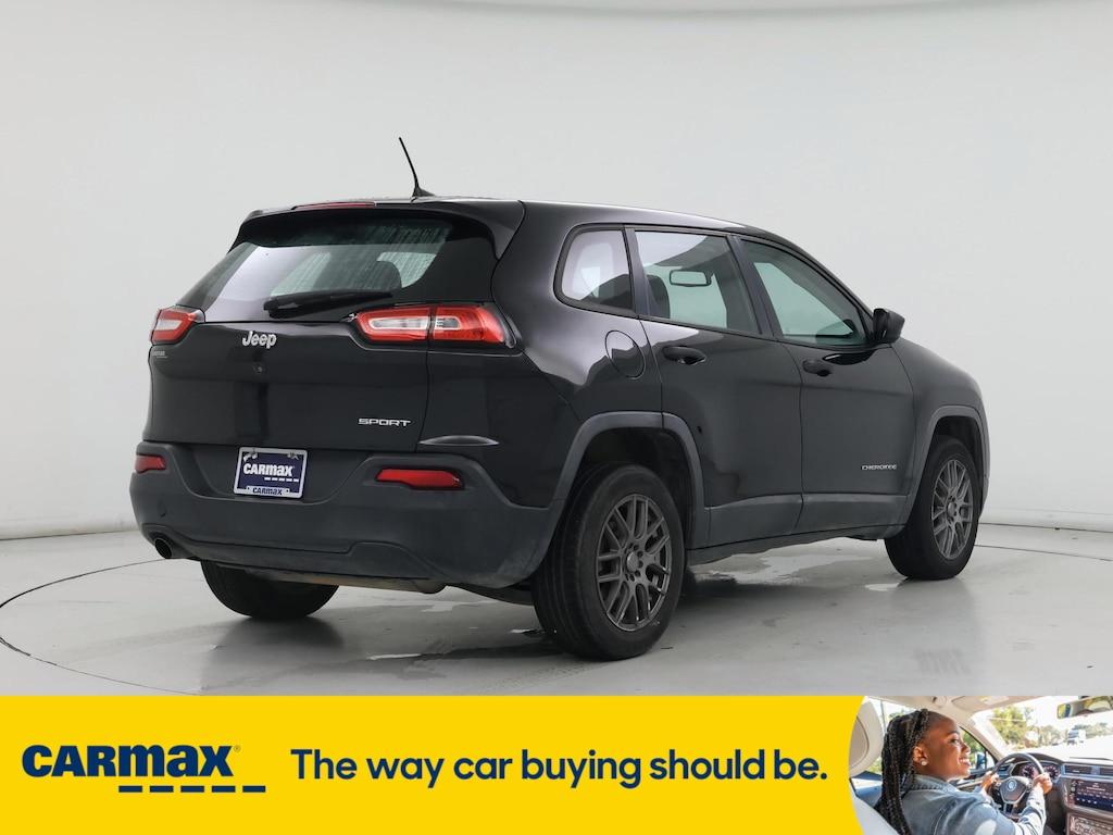 used 2016 Jeep Cherokee car, priced at $13,998