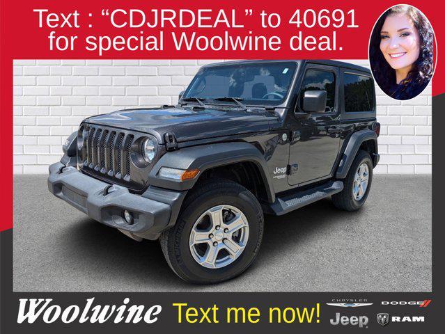 used 2019 Jeep Wrangler car, priced at $24,989