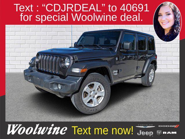 used 2021 Jeep Wrangler Unlimited car, priced at $31,559