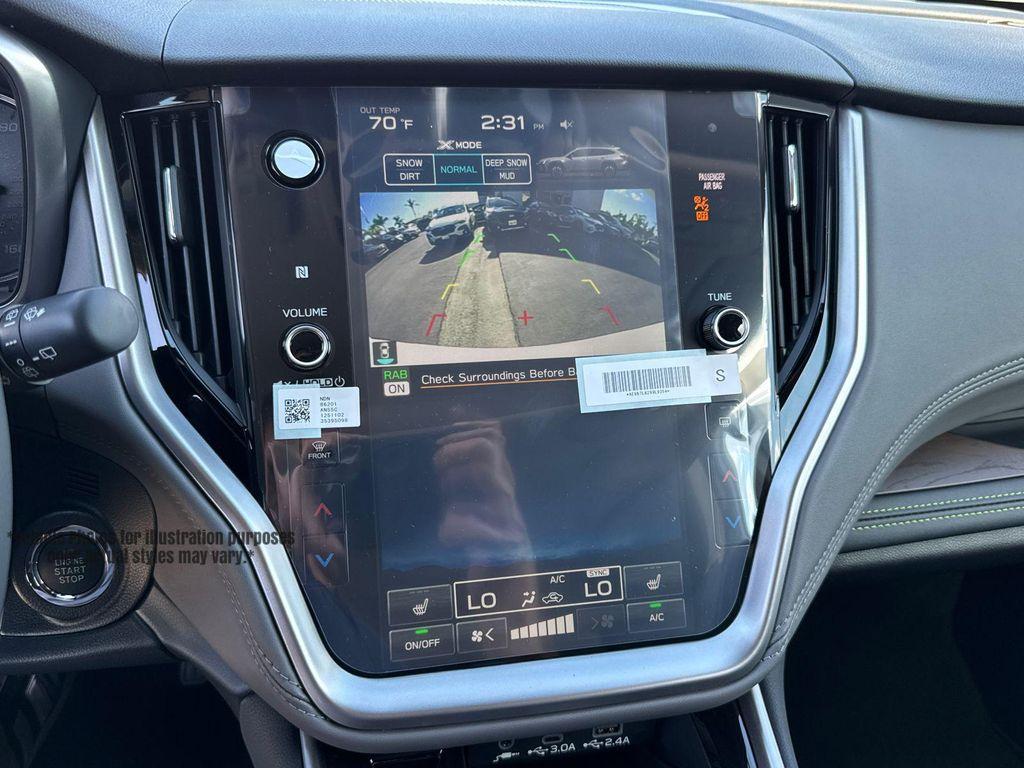 new 2025 Subaru Outback car, priced at $43,619