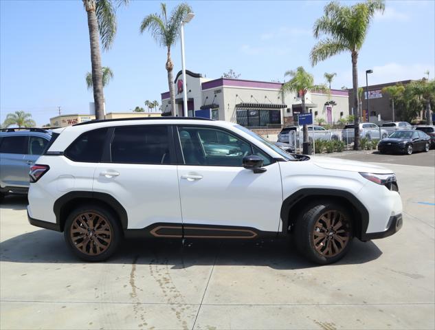 new 2025 Subaru Forester car, priced at $38,925