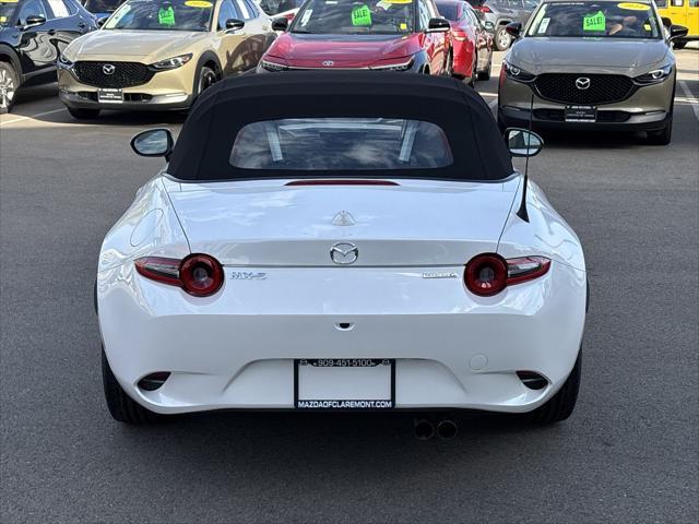 new 2025 Mazda MX-5 Miata car, priced at $37,015