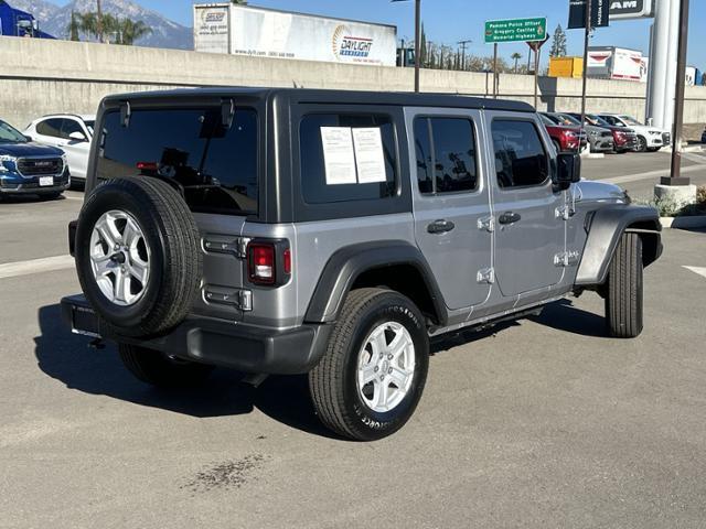 used 2021 Jeep Wrangler Unlimited car, priced at $27,595