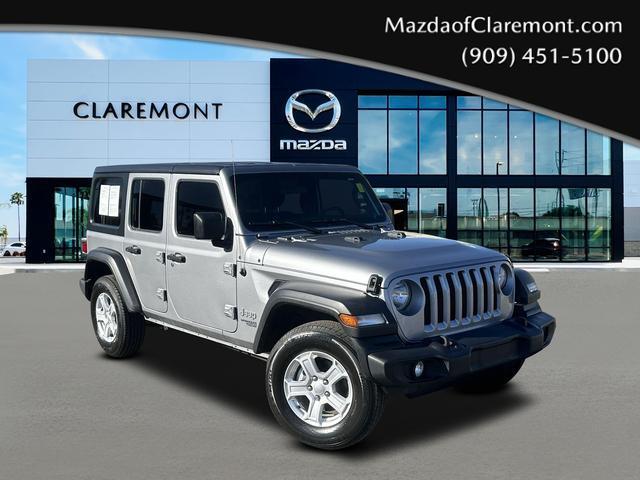 used 2021 Jeep Wrangler Unlimited car, priced at $28,595