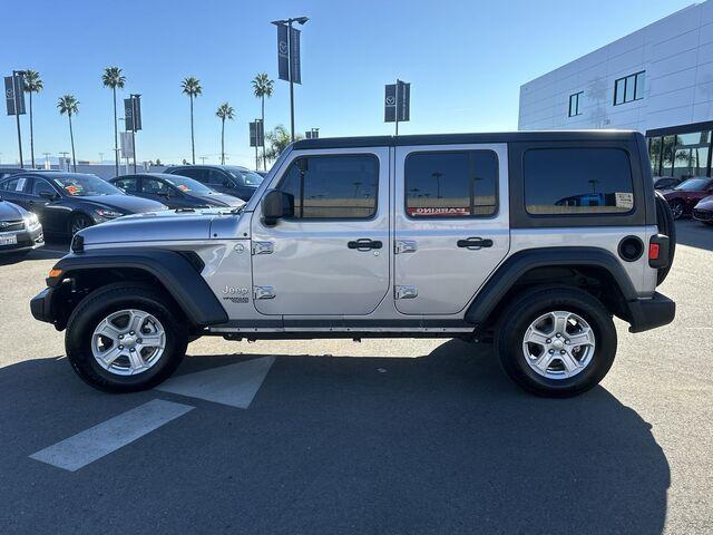 used 2021 Jeep Wrangler Unlimited car, priced at $27,595