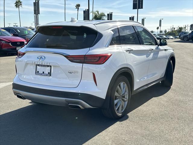 used 2021 INFINITI QX50 car, priced at $27,995