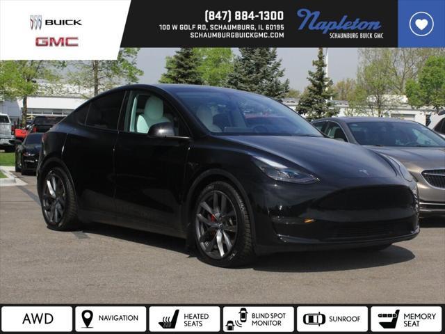 used 2021 Tesla Model Y car, priced at $27,755