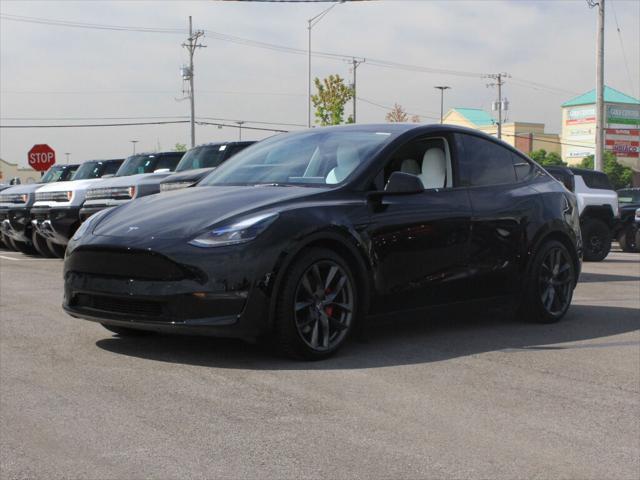 used 2021 Tesla Model Y car, priced at $27,755