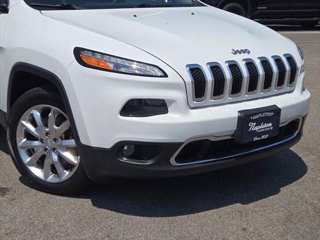 used 2017 Jeep Cherokee car, priced at $14,748