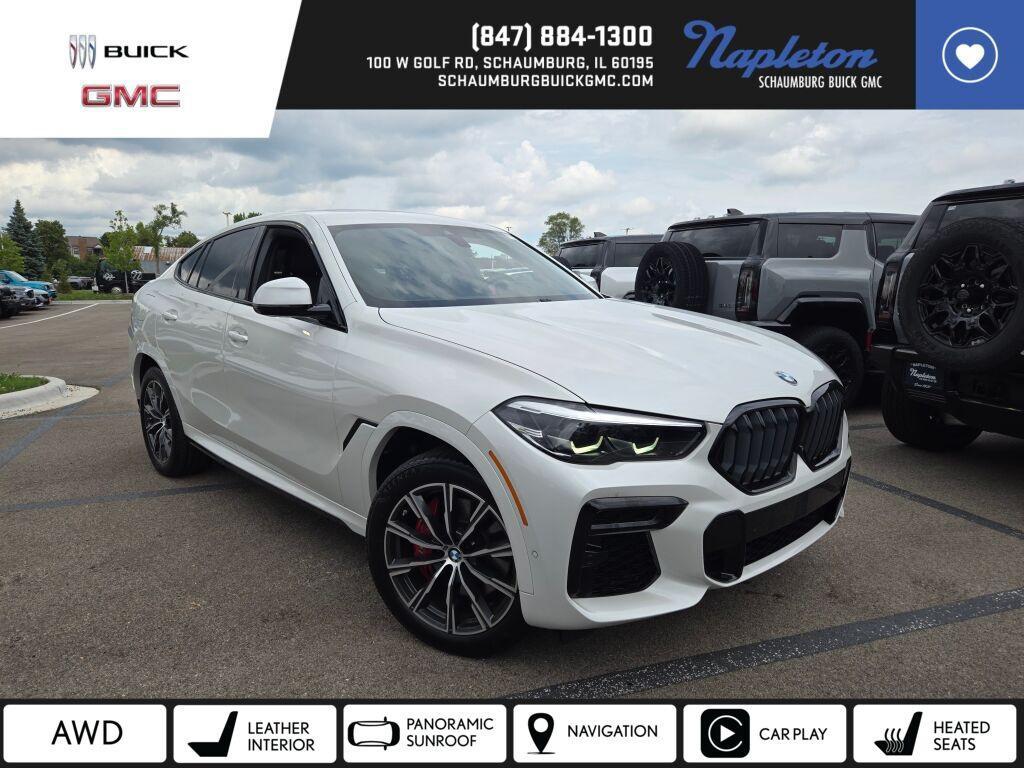 used 2022 BMW X6 car, priced at $49,995