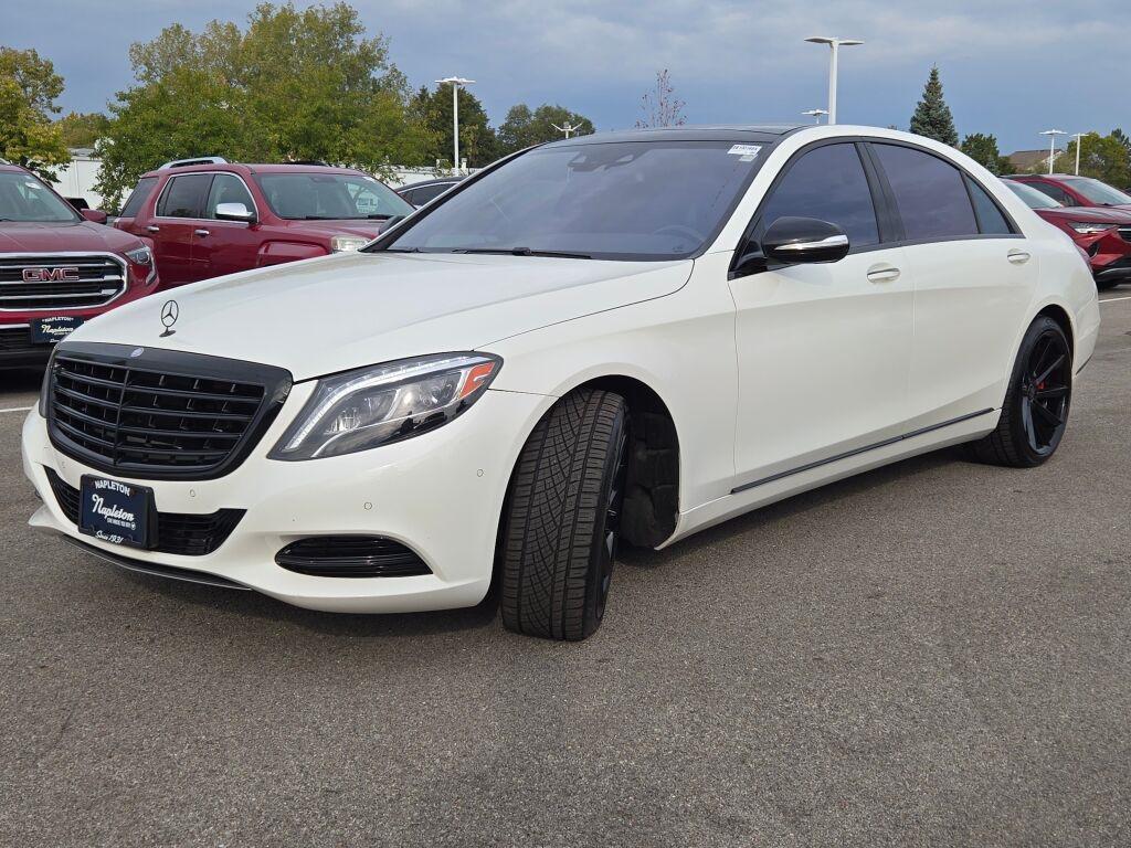 used 2015 Mercedes-Benz S-Class car, priced at $19,918