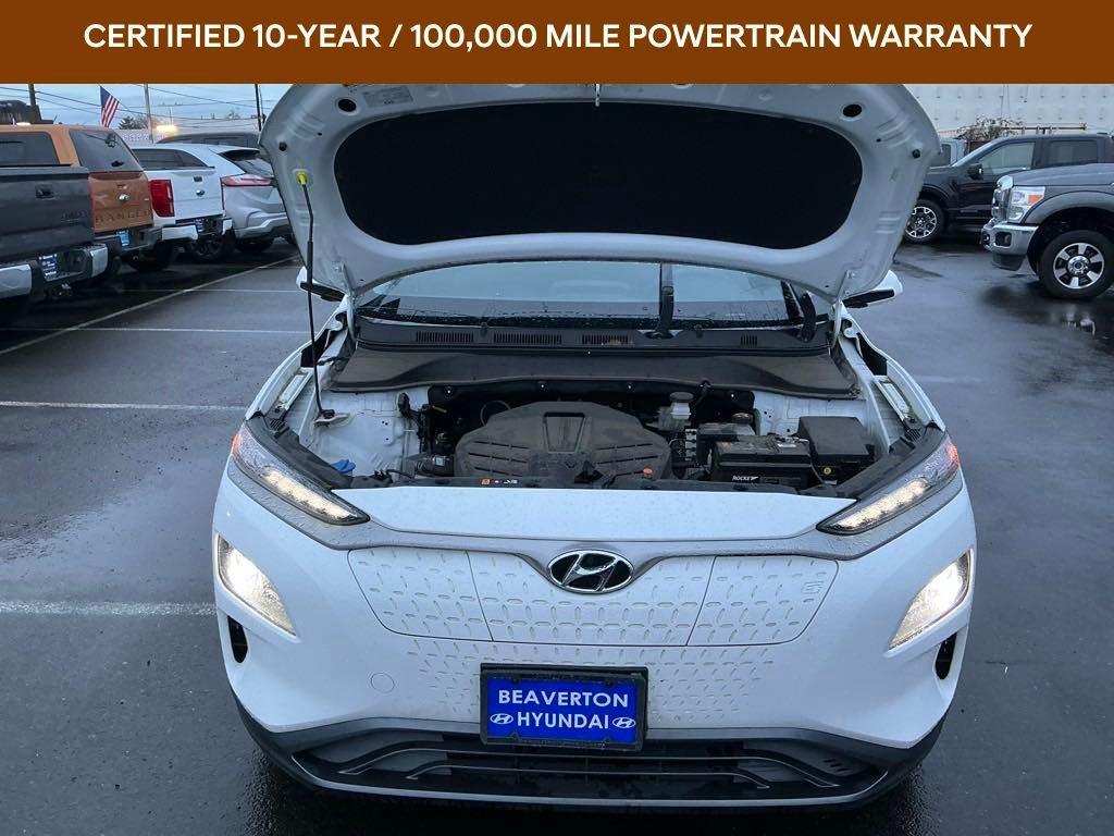 used 2021 Hyundai Kona EV car, priced at $21,015