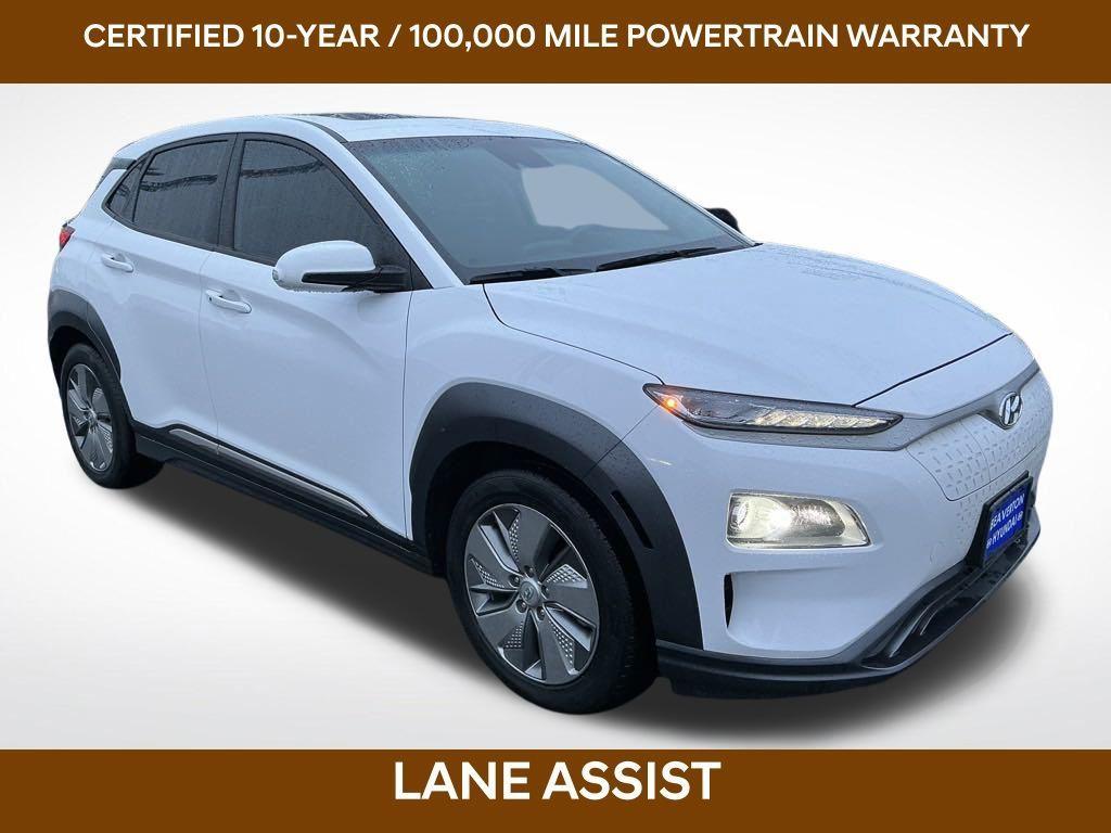 used 2021 Hyundai Kona EV car, priced at $21,015