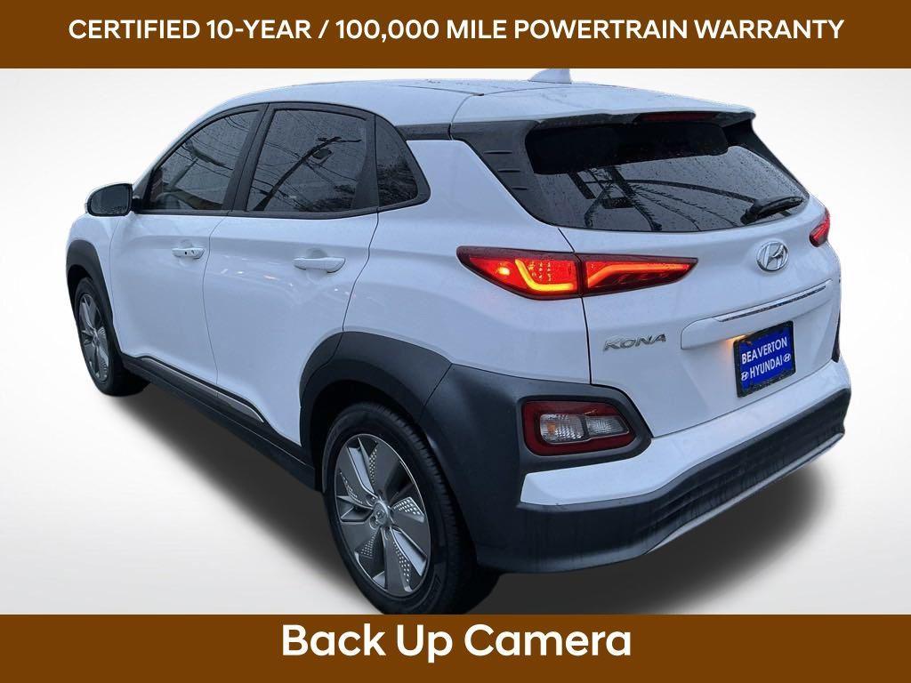 used 2021 Hyundai Kona EV car, priced at $21,015