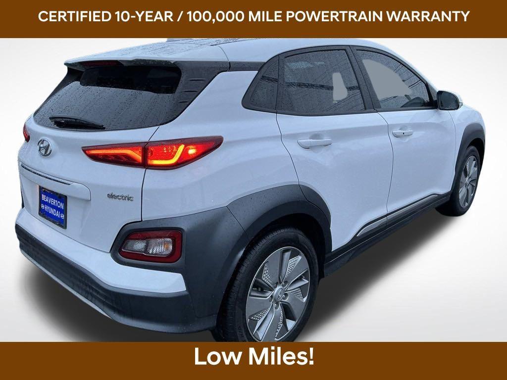 used 2021 Hyundai Kona EV car, priced at $21,015