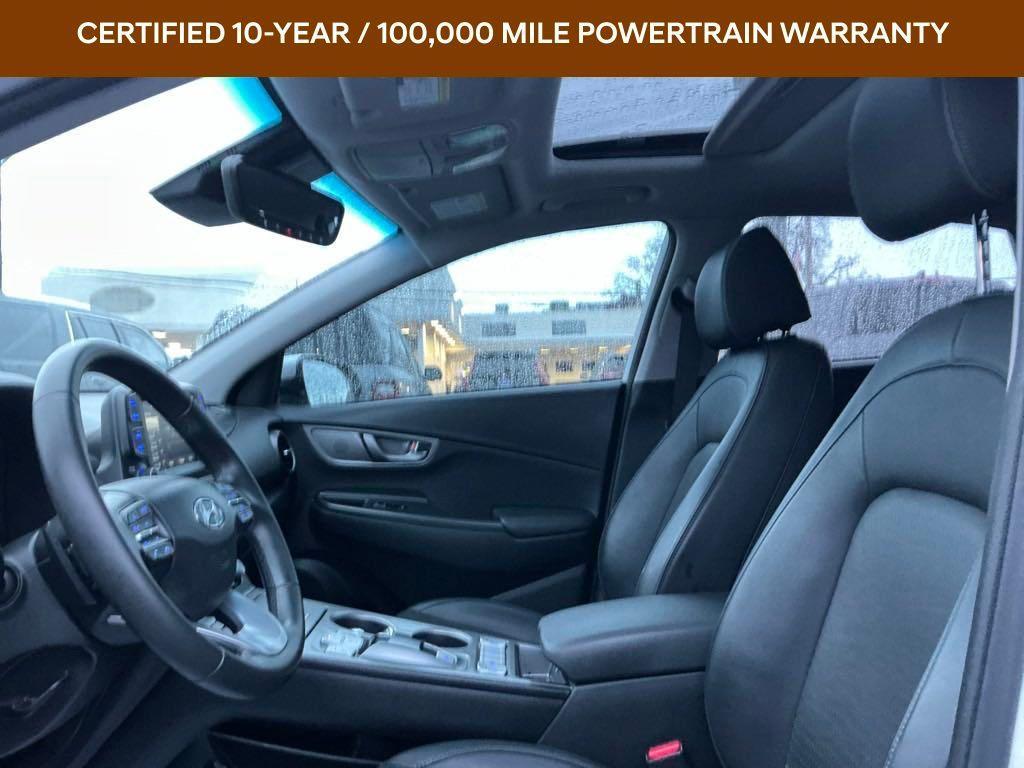 used 2021 Hyundai Kona EV car, priced at $21,015