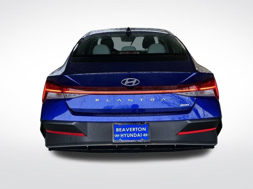 new 2025 Hyundai Elantra HEV car, priced at $30,590