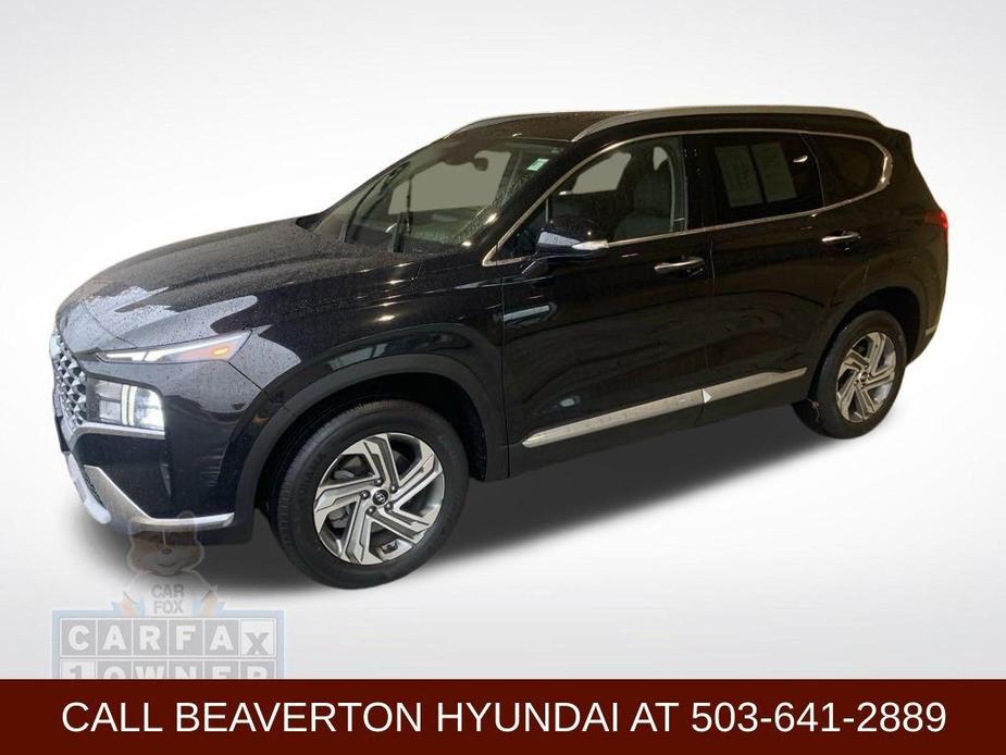 used 2021 Hyundai Santa Fe car, priced at $24,400