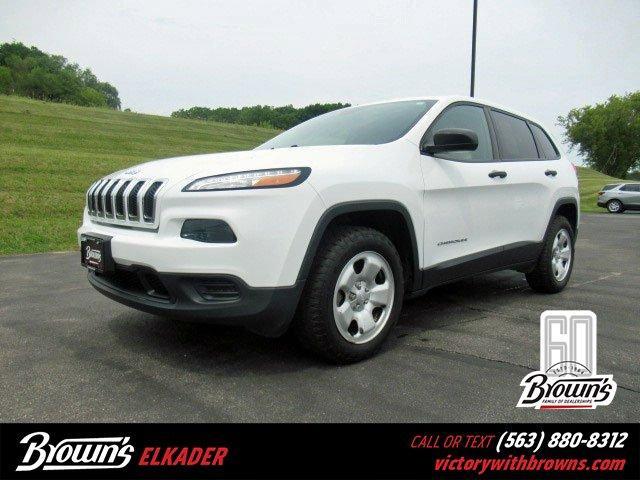 used 2017 Jeep Cherokee car, priced at $16,500