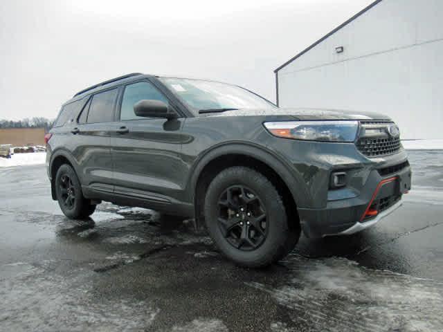 used 2022 Ford Explorer car, priced at $35,900