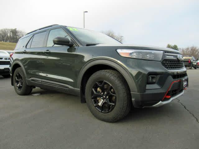 used 2022 Ford Explorer car, priced at $35,900