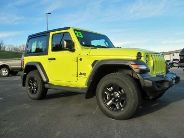 used 2023 Jeep Wrangler car, priced at $32,500