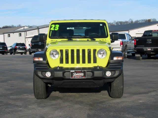 used 2023 Jeep Wrangler car, priced at $32,500