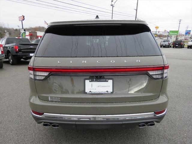 new 2025 Lincoln Aviator car, priced at $77,000
