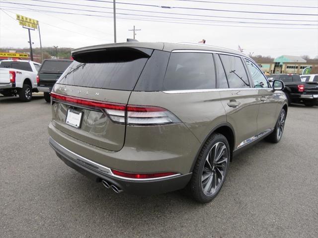 new 2025 Lincoln Aviator car, priced at $77,000